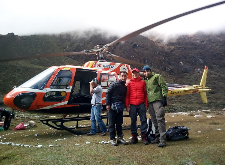 Everest Base Camp 7days with Helicopter return